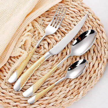 Luxury Gold Plated Cutlery Set - Casatrail.com